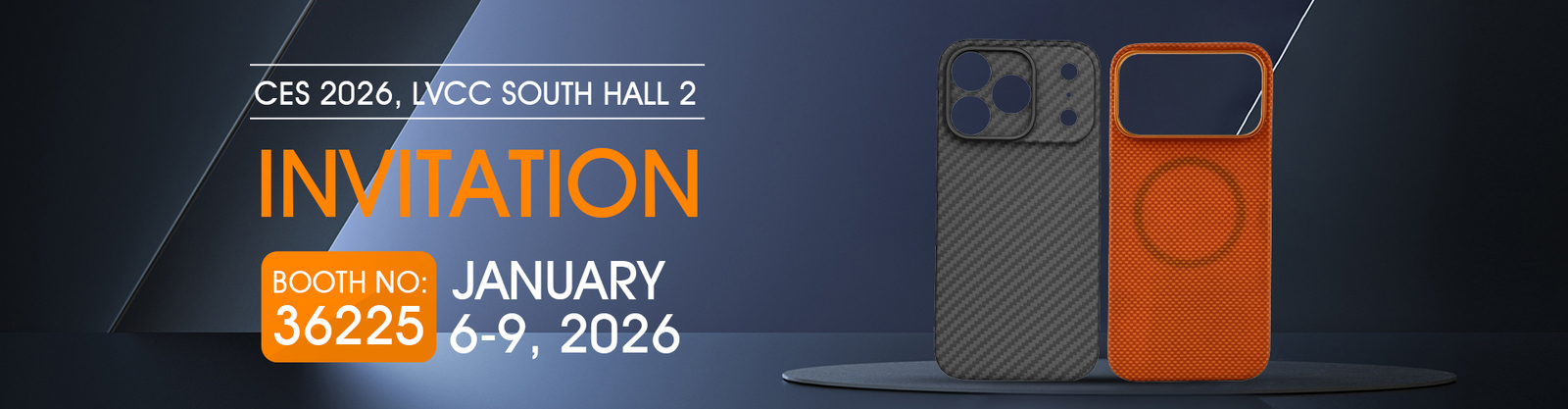 Caixa do telefone da fibra de Aramid