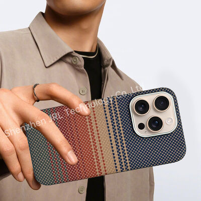 Capa móvel de fibra de carbono super fina para iPhone 17 Pro