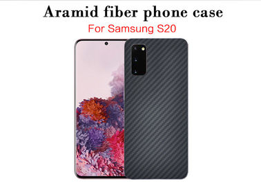 O preto Aramid matte Samsung S20 da prova do risco Waterproof a caixa