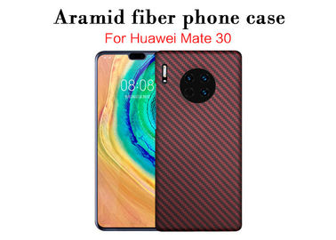 Caixa feito a mão vermelha e preta do telefone de Aramid para o companheiro 30 de Huawei
