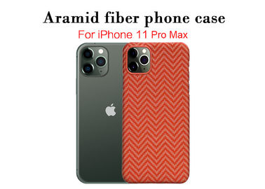 caixa de sentimento do telefone de Max Waterproof Case Aramid Fiber do iPhone 11 do toque 3D pro