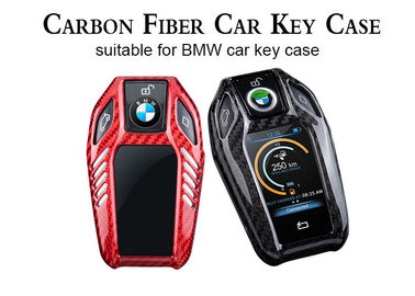 Do carro Dustproof da fibra do carbono do controle da inteligência de BMW caixa chave