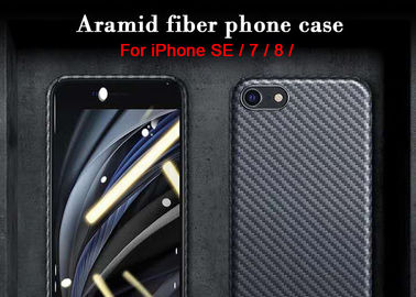 tampa da fibra do carbono da textura da sarja da caixa do telefone da fibra do perito em software Aramid do iPhone