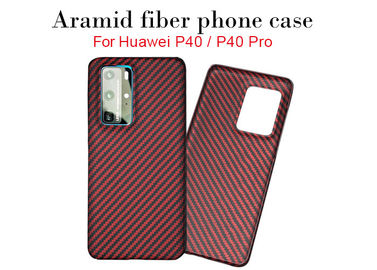 Logotipo ultra fino caixa impressa de Huawei da fibra de Aramid para Huawei P40