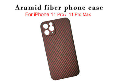Caixa do telefone de Max Aramid Case Carbon Fiber do iPhone 11 de pouco peso de Matte Finish pro