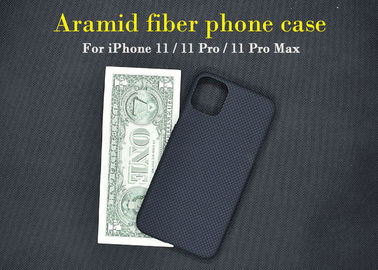 Caixa aeroespacial do telefone da fibra de Aramid da categoria para pro máximo do iPhone 11