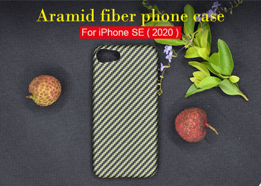 Caixa extremamente de pouco peso do telefone da fibra de Aramid do projeto para o SE do iPhone