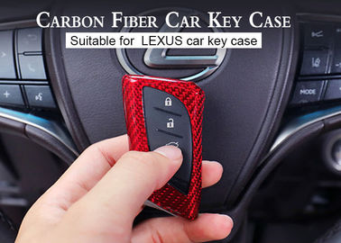 Weave 3K nenhuma caixa chave do carro da fibra do carbono de LEXUS do ponto de derretimento