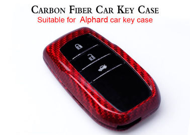 Caixa chave da anti fibra de superfície lisa do carbono do deslizamento para Alphard