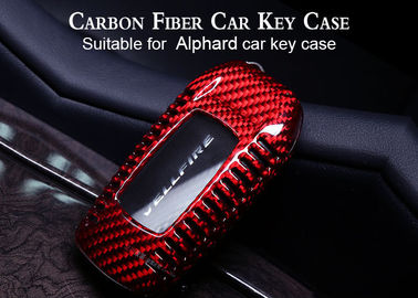 caixa chave do baixo carro da fibra do carbono de Alphard da inflamabilidade 3K