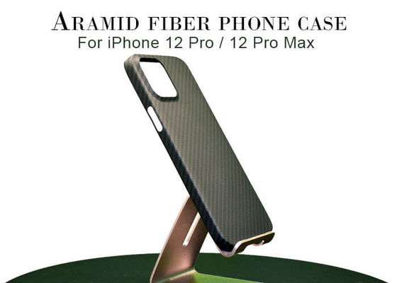 Caixa material aeroespacial do telefone do carbono de Aramid para pro máximo do iPhone 12