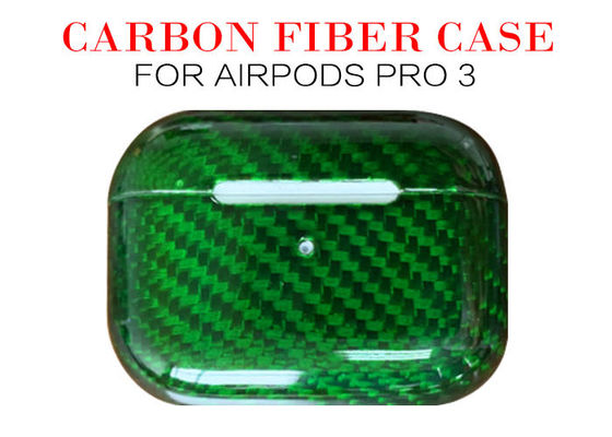 Caixa militar da fibra do carbono de Airpods da categoria para Airpods pro 3