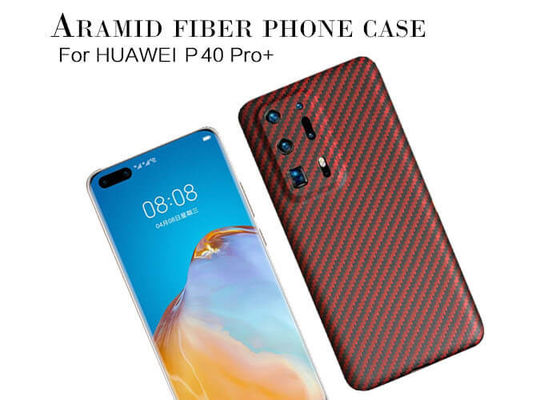 Caixa super da fibra de Huawei P40 Pro+ Aramid da luz