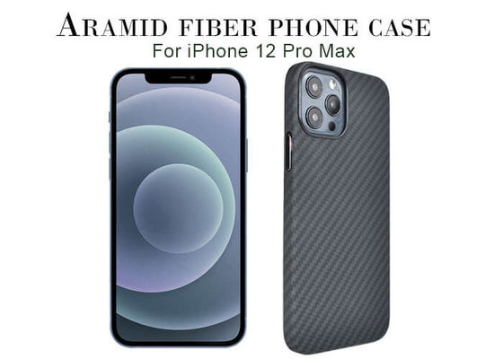 exemplo de Max Aramid Fiber Full Protection do iPhone 12 pro com projeto da cratera