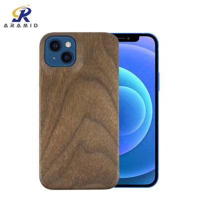IPhone 13 lustroso Mini Wooden Phone Case Thickness 0.2mm