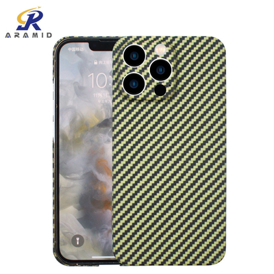 Nenhuma cor que desvanece a caixa do iPhone 13 da fibra de 1500D Aramid