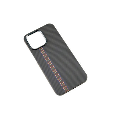 Capa de Telefone de Fibra de Aramida Magnética para iPhone 16 Pro com Cor Personalizável e Design de Luxo