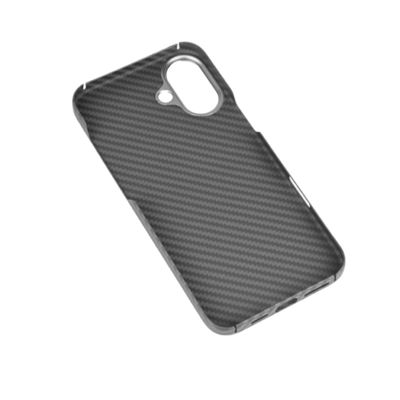 Capa magnética para telemóvel em fibra de aramida ultrafina de 0,8 mm e 16 g, leve e resistente à sujidade, para iPhone 16 Pro