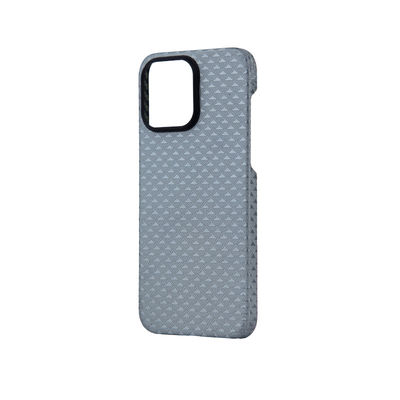 Capa de telefone magnética de fibra de carbono aramida ultrafina de 0,8 mm e 16g resistente à sujeira para a série iPhone 16
