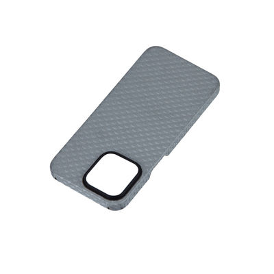Capa de telefone magnética de fibra de carbono aramida ultrafina de 0,8 mm e 16g resistente à sujeira para a série iPhone 16