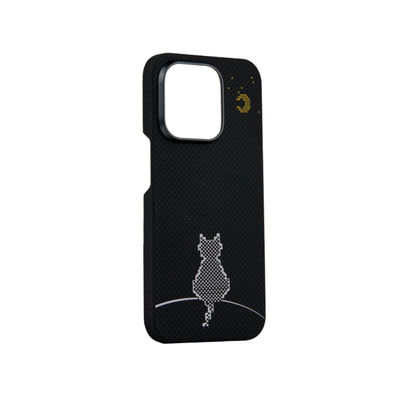 Ultra fina 0,8 mm espessura 16 g peso resistente à sujeira Fibra de Aramida Funda telefônica para iPhone 16 Pro Max