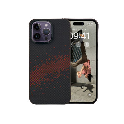 Ultra fina Proteção total Magnética Aramida Fibra de Carbono Funda de telefone para iPhone 16 Pro Max