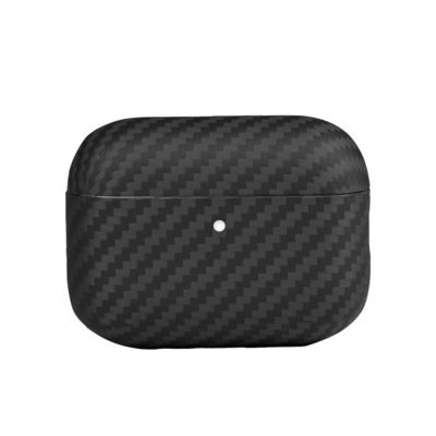 Black Color Carbon Aramid Fiber Earphone Case for AirPods Pro 3