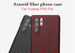 Caixa do telefone da fibra de Aramid da resistência de produtos químicos de Huawei P30 pro