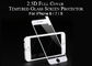 2.5D protetor de vidro da tela do iPhone da tampa completa 9H