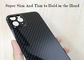 Caso do iPhone de Max Aramid Case Carbon Fiber do iPhone 11 lustroso completo do estilo da proteção pro