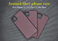 Caixa real de borracha do telefone da fibra de Ring Camera Protection Twill Style Aramid para o iPhone 11