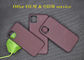 Caixa real de borracha do telefone da fibra de Ring Camera Protection Twill Style Aramid para o iPhone 11