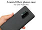 Caixa do telefone da fibra de Aramid do toque macio do aditivo 3D para uma mais 8 pro