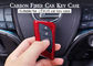 Weave 3K nenhuma caixa chave do carro da fibra do carbono de LEXUS do ponto de derretimento