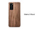 Caixa de madeira gravada resistente do telefone do risco natural para Huawei P40