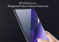3D AGC moderou o protetor de vidro da tela para o Samsung Note 20 ultra