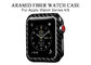 Deixe cair o caso resistente da série 5 do relógio da fibra 44mm Apple de Aramid
