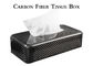 Caixa lustrosa à prova de choque do tecido da fibra do carbono 3K