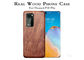 Caixa de madeira resistente do telefone de Huawei P40 do risco de pouco peso pro