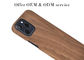 Vista - a caixa de madeira fina super resistente do telefone para pro máximo do iPhone 12