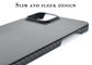 IPhone 12 lustroso Mini Aramid Fiber Phone Case do revestimento