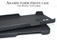 caixa completa do carbono da proteção da câmera de Max Aramid Fiber Case With do iPhone 12 pro