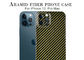 Capa protetora de fibra de carbono para câmera com capa completa para iPhone 12 Pro Max