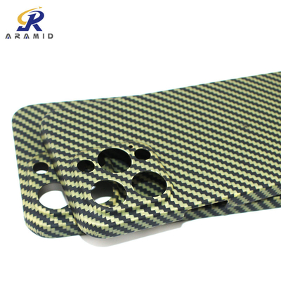 Nenhuma cor que desvanece a caixa do iPhone 13 da fibra de 1500D Aramid