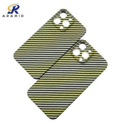 Nenhuma cor que desvanece a caixa do iPhone 13 da fibra de 1500D Aramid